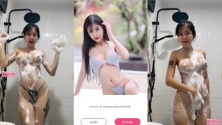 คลิปหลุดไลฟ์สด THLIVE วัยรุ่นเอวบางนมใหญ่น่าเย็ดจัดๆตั้งกล้องไลฟ์สดอาบน้ำยั่วเย็ดขยำนวดนมสองเต้าอย่างฟินแล้วแหกหีให้ดูเสียวๆ