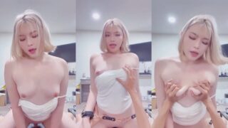 คลิปหลุด สาวหมวยผมสั้นสีทองขึ้นขย่มโยกเอวเย็ดบดควยรัวๆแบบไม่ยั้งจนน้ำแตกร้องครางอย่างลั่นเลย